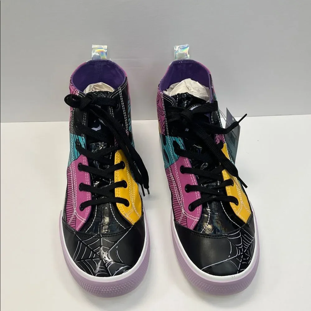 Women's Disney Nightmare Before Christmas High Top Lace Up sneaker SZ 11